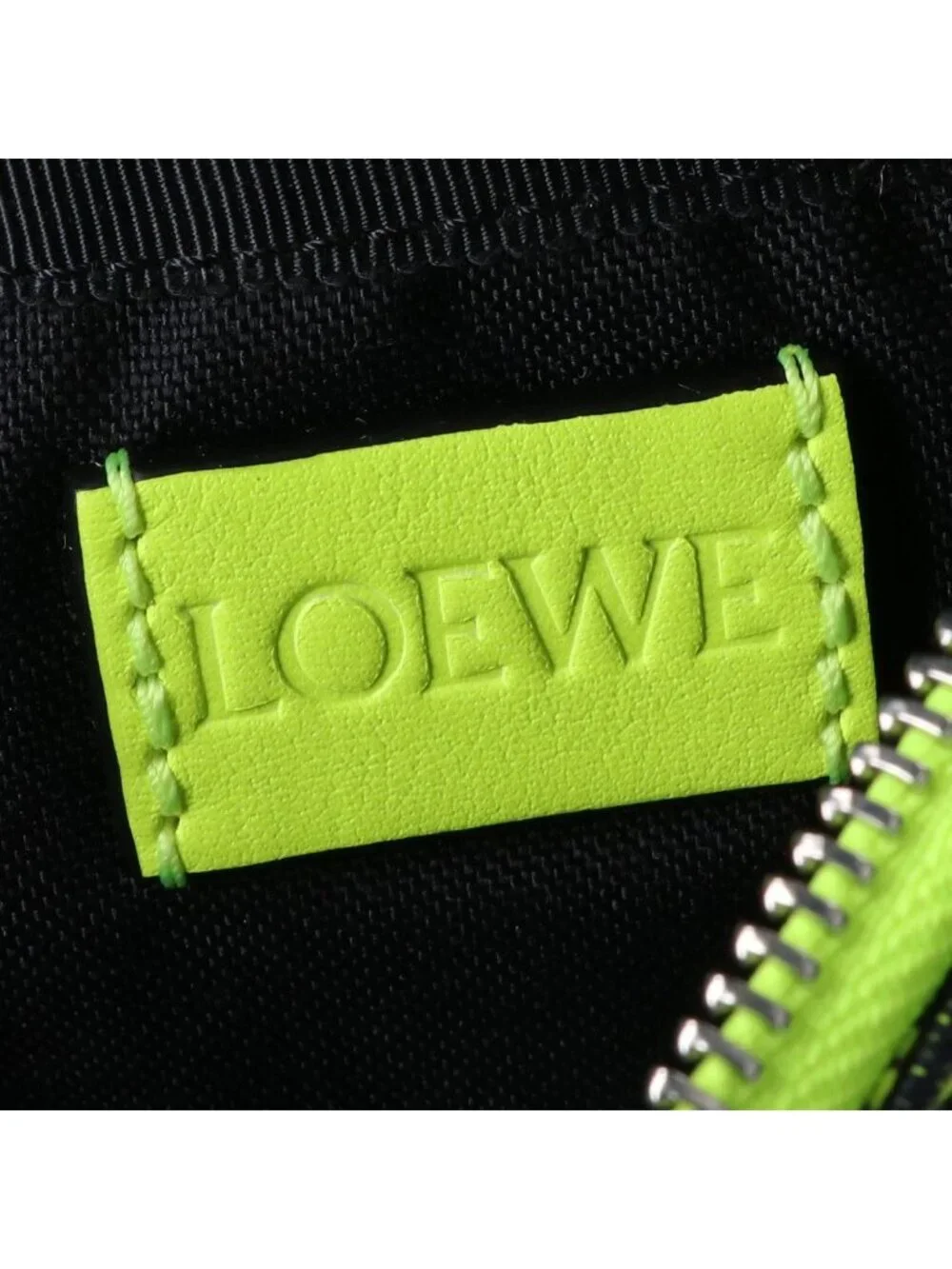 Loewe Yellow Canvas Belt Bag